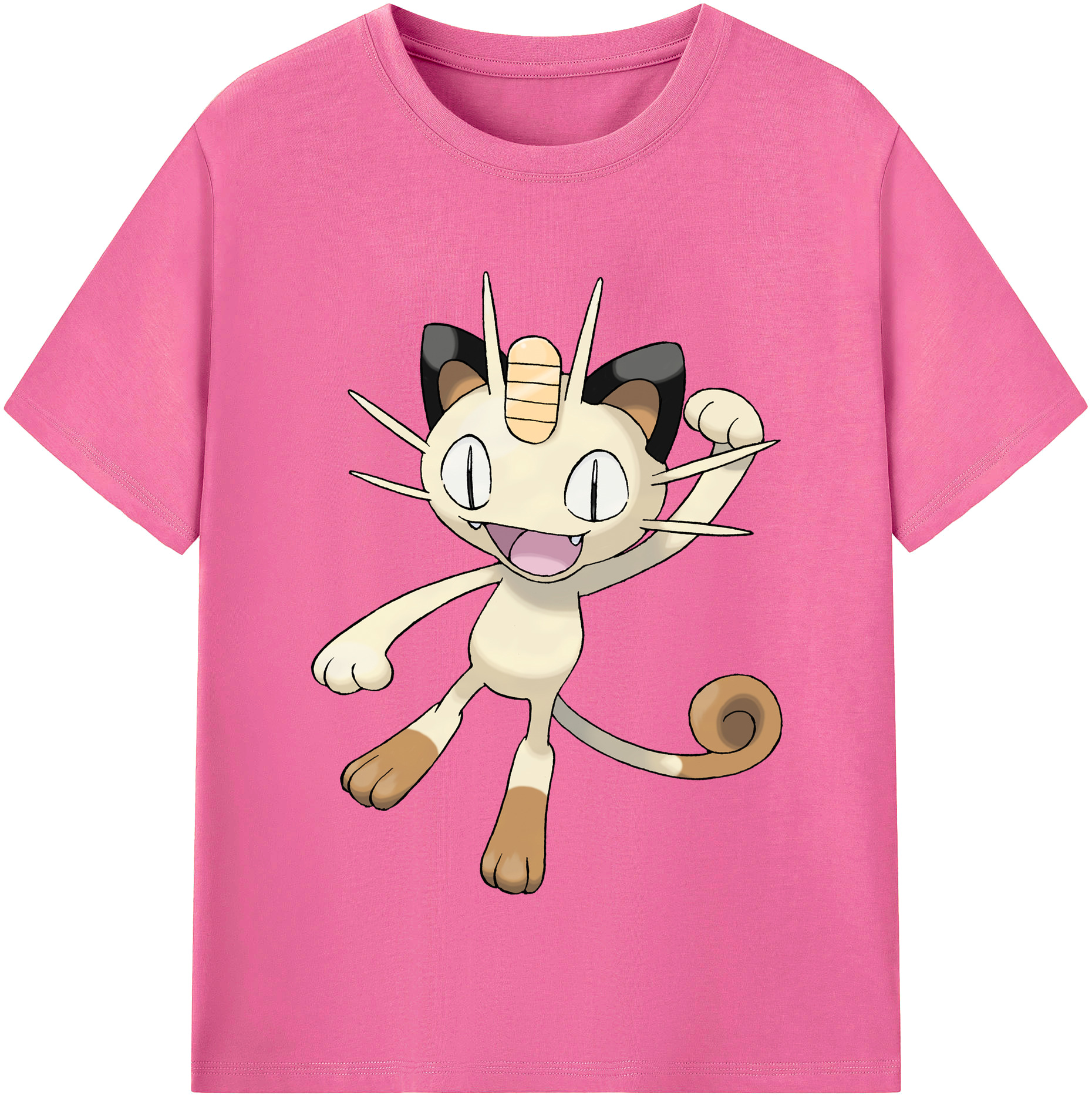 （画像用） ポケットモンスター Pokémon レディースカジュアルプリントTシャツ（綿100％）